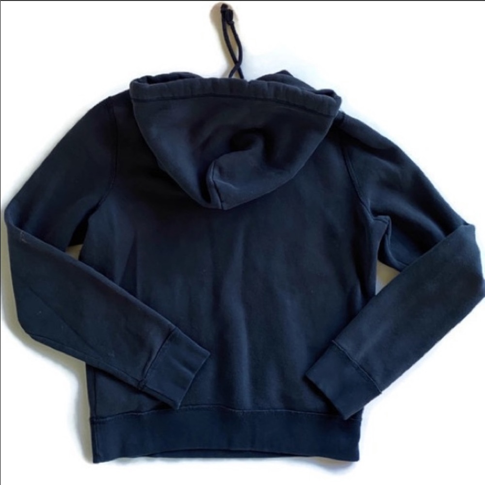 L Hollister Hawaii Hoody Embroidered Navy Blue - Picture 2 of 7